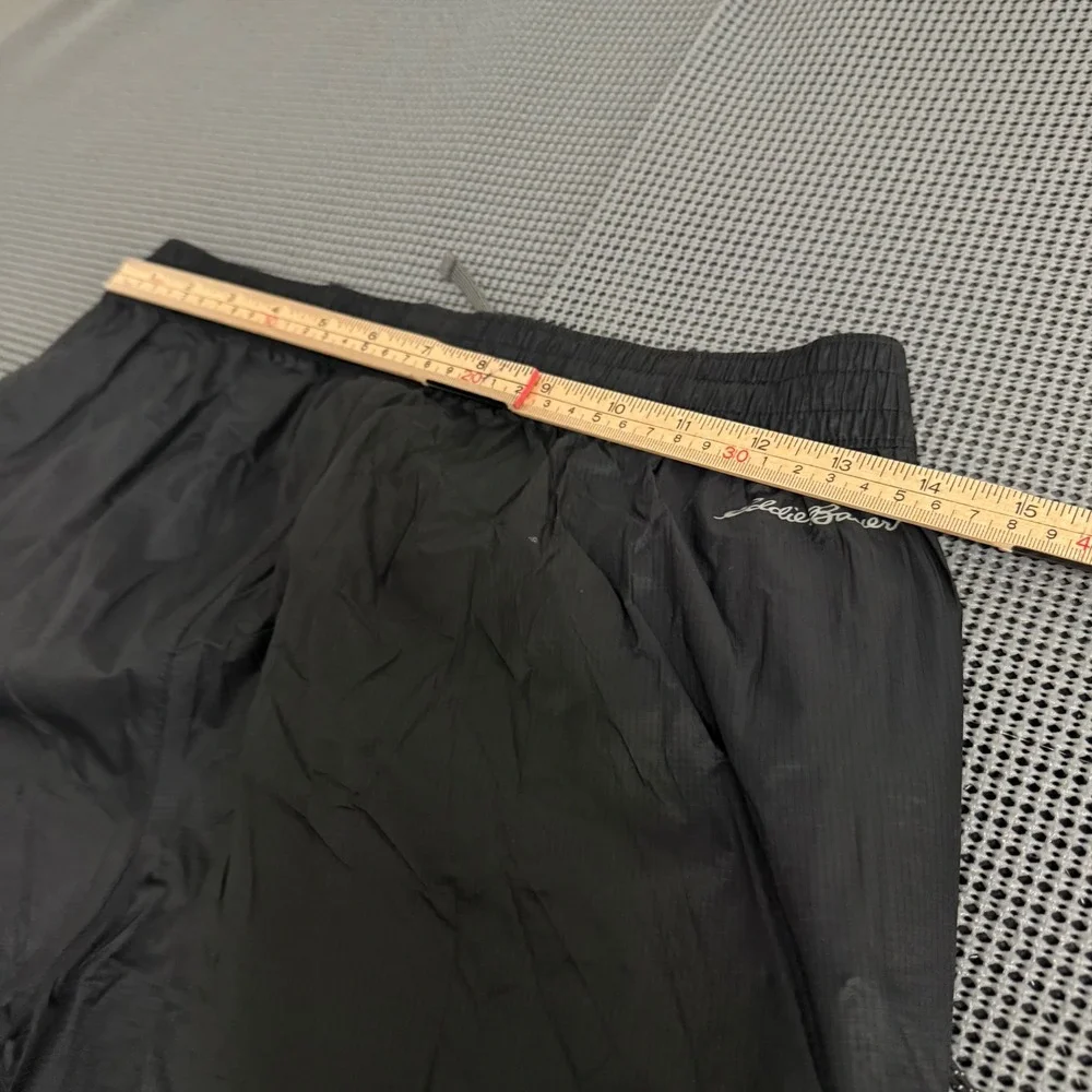 Eddie Bauer WeatherEdge Rain Pants Womens XS Black Ripstop Hiking Waterproof - Picture 7 of 7